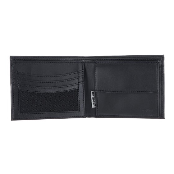 oxmox Leather Cartera Bloqueo RFID Piel natural 12 cm