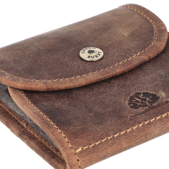 Greenburry Bolsa de caza vintage cuero 11 cm