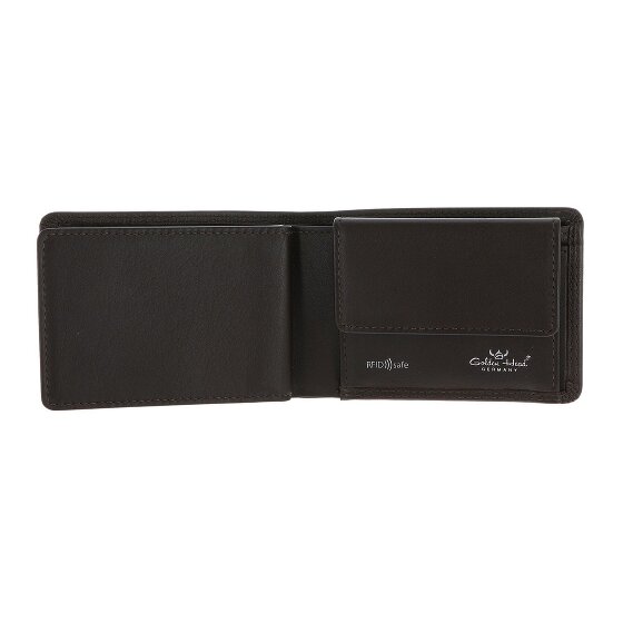 Golden Head Polo Cartera Bloqueo RFID Piel natural 10 cm