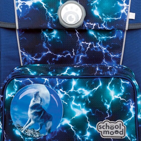 School-Mood Champion Maxx Pro Mila Juego de mochilas escolares 7 piezas