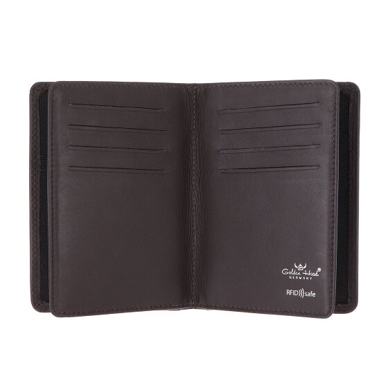 Golden Head Estuche para tarjetas de identidad Polo RFID Cuero 9 cm