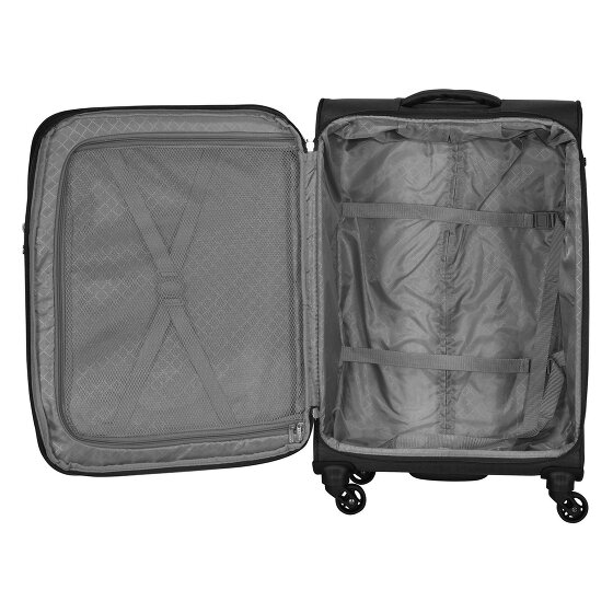 d&n Juego de maletas Travel Line 6400 de 2-4 rodillos 3pcs.