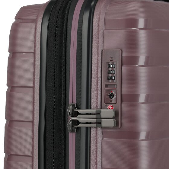 Travelite Air Base 4 ruedas Carro de la cabina 55 cm con pliegue de expansión