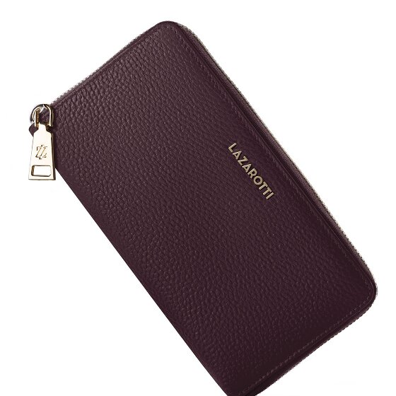 Lazarotti Billetero Bologna Piel XL Zip-Around Piel 19 cm