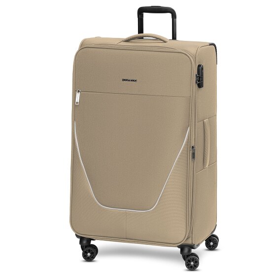 Stratic taska Trolley de 4 ruedas L 76 cm con pliegue extensible