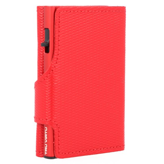 Tru Virtu Funda para tarjetas de crédito Click & Slide RFID Piel 6,5 cm