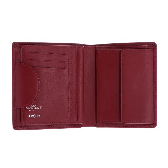 Golden Head Polo Cartera Bloqueo RFID Piel natural 13 cm