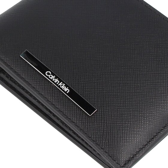 Calvin Klein Modern Bar Cartera Protección RFID Piel 12.5 cm