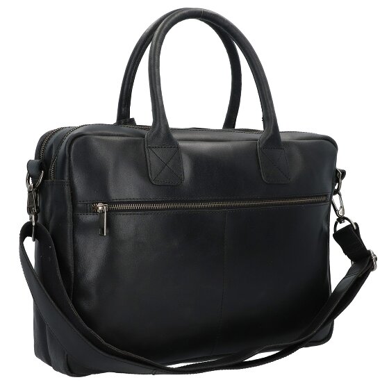 Burkely Maletín Taylor Vintage Piel 40 cm Compartimento para portátil