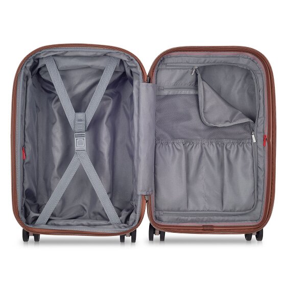 Delsey Paris Carrousel 4 ruedas Carro de la cabina 55 cm con pliegue de expansión