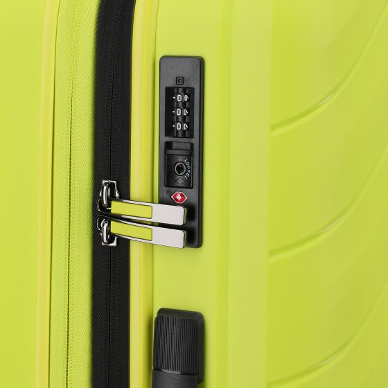 Travelite Burano 4 ruedas Juego de maletas 3 piezas con pliegue de expansión