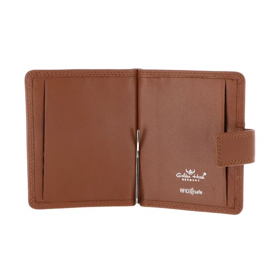 Golden Head Polo Cartera Bloqueo RFID Piel natural 10 cm