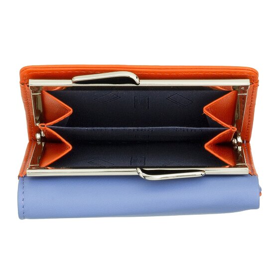 DuDu Corsica Cartera Bloqueo RFID Piel natural 11 cm