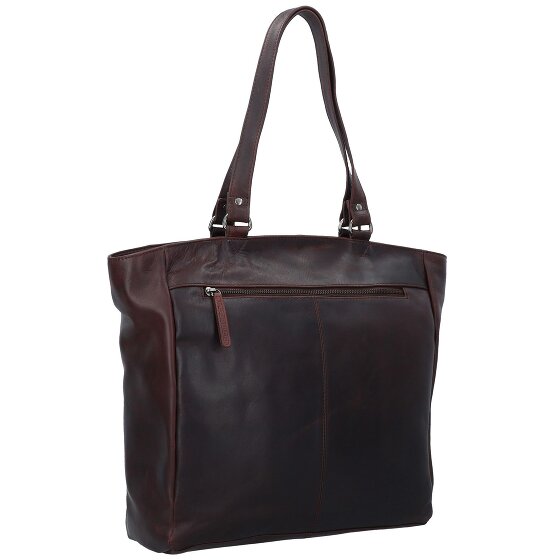 The Chesterfield Brand Wax Pull Up Bolsa de hombro Piel 36 cm Compartimento para el portátil