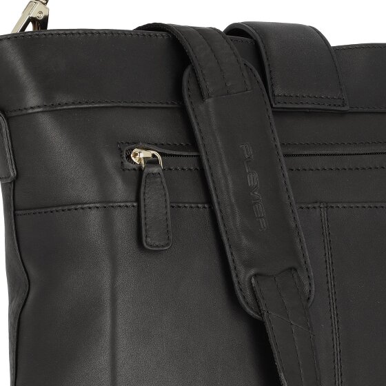 Plevier Bow Bolsa de hombro Piel 30 cm Compartimento para el portátil