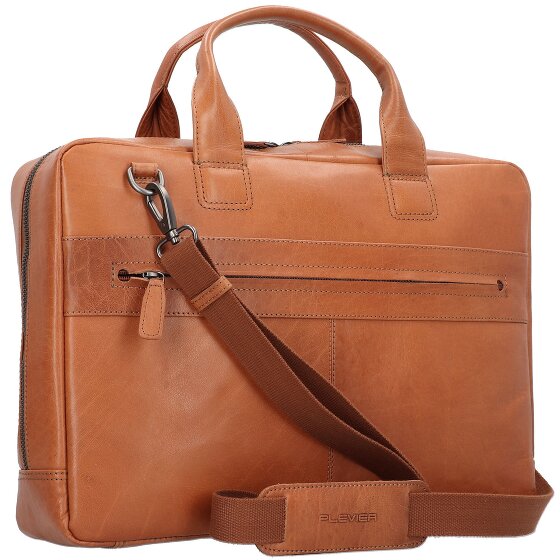 Plevier Rock Maletín Protección RFID Piel 43 cm Compartimento para el portátil