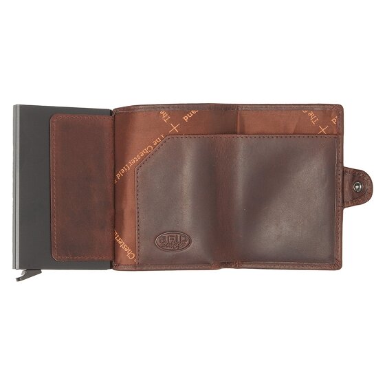 The Chesterfield Brand Lagos Estuche para tarjetas de crédito Protección RFID Piel 6.5 cm