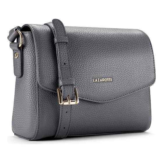 Lazarotti Bolso bandolera crossbody de piel Bolonia 22 cm