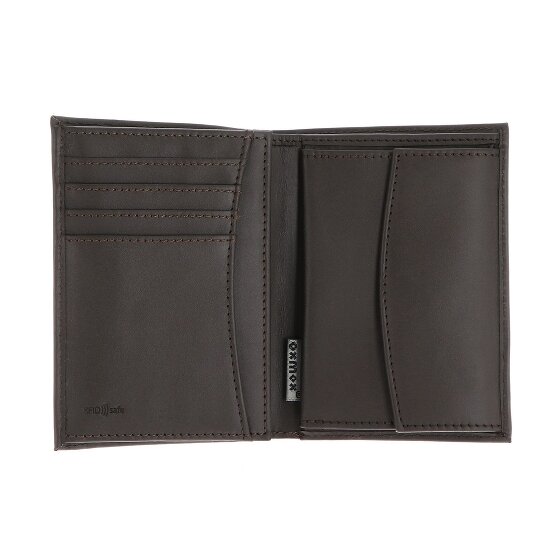oxmox Leather Cartera Bloqueo RFID Piel natural 10 cm