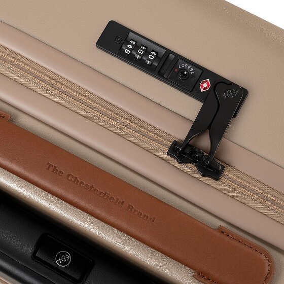 The Chesterfield Brand Zuna 4 ruedas Carro de la cabina S 55 cm