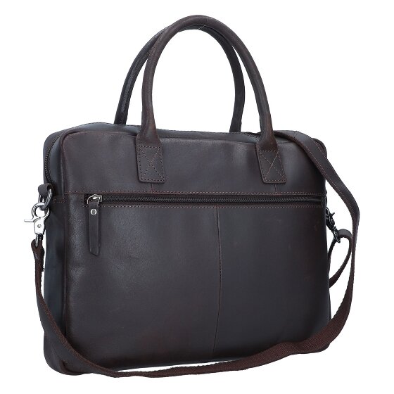 Burkely Vintage Jack Maletín Piel 37 cm Compartimento Portátil