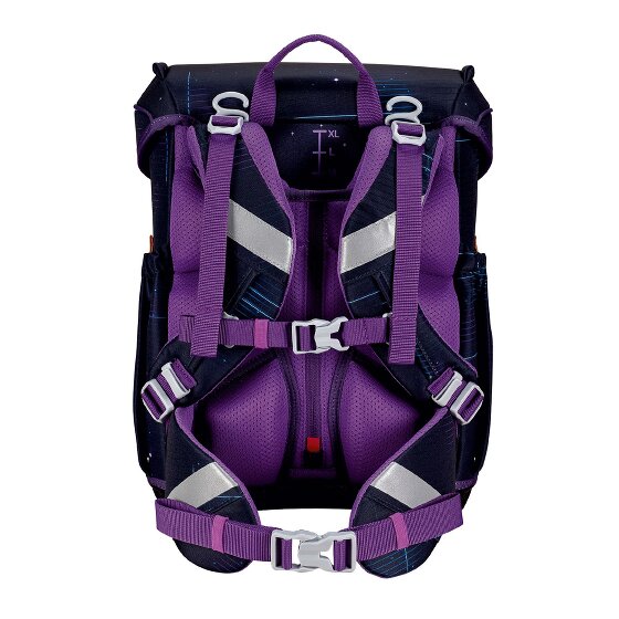 Scout Neo Exklusiv Safety Light Juego de mochilas escolares 5 piezas