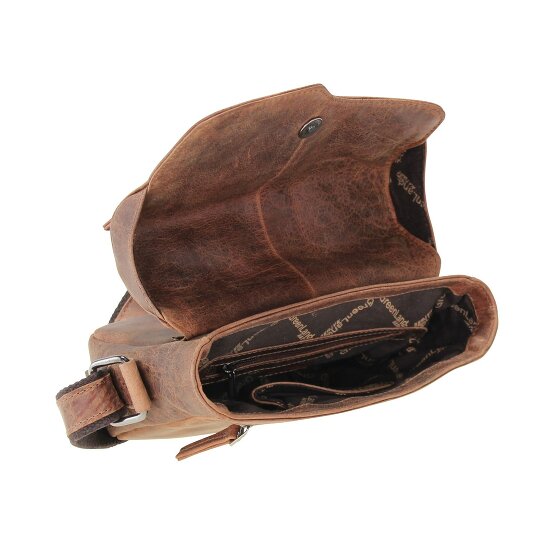 Greenland Nature Montana Bolso de hombro de cuero 21 cm