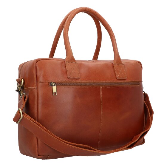 Burkely Maletín Vintage Mitch Piel 39 cm Compartimento para portátil