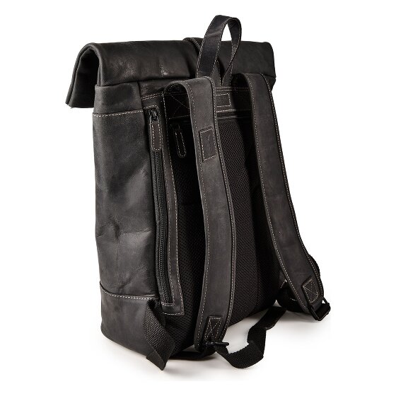 Jack Kinsky Baltimore 15 Mochila de negocios Piel 43 cm Compartimento para el portátil