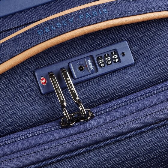 Delsey Paris Montmartre 3 4 ruedas Carro de la cabina 55 cm con pliegue de expansión