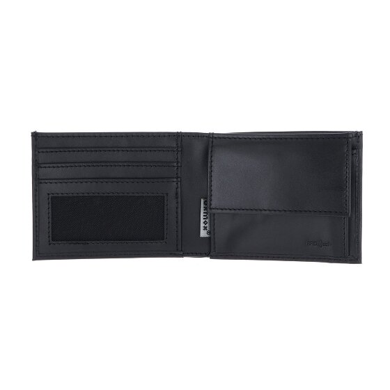 oxmox Leather Cartera Bloqueo RFID Piel natural 11 cm