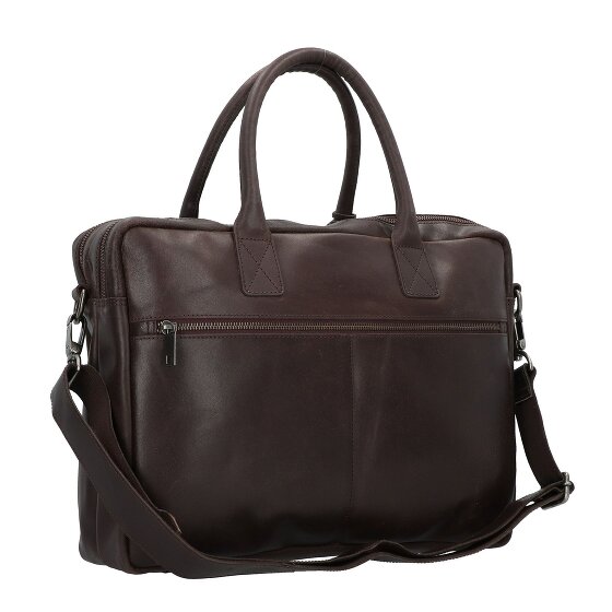 Burkely Maletín Taylor Vintage Piel 40 cm Compartimento para portátil