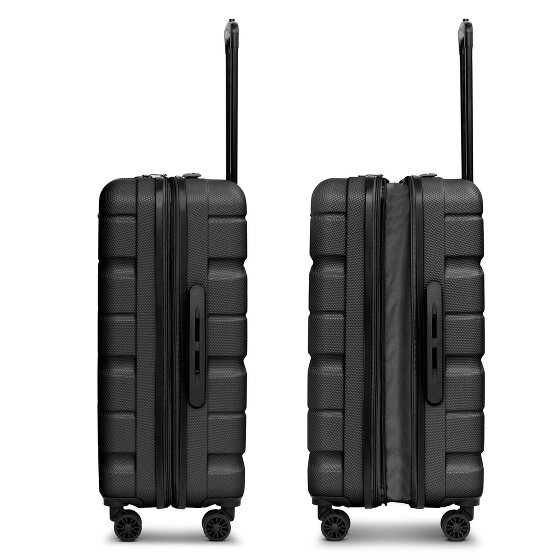 Franky Munich 4.0 Carro de 4 ruedas M 66 cm con pliegue de expansión