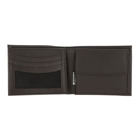 oxmox Leather Cartera Bloqueo RFID Piel natural 12 cm