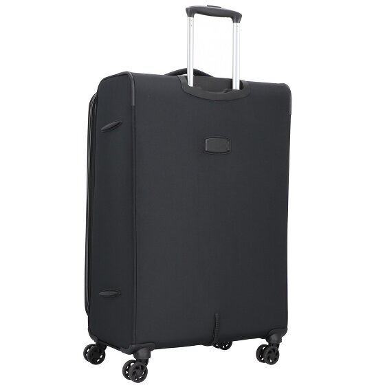 d&n Travel Line 9204 4 ruedas Carrito L 76 cm con pliegue de expansión
