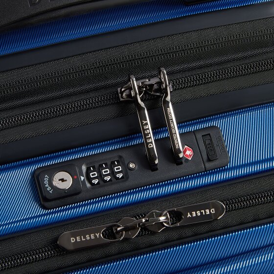 Delsey Paris Trolley de cabina Shadow 5.0 de 4 ruedas Compartimento para portátil de 55 cm con pliegue de expansión