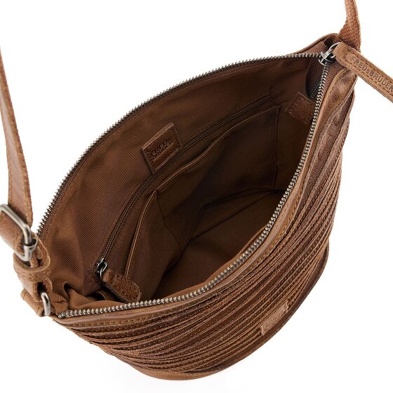 FredsBruder Riffelinchen Bolsa de hombro Piel natural 23 cm