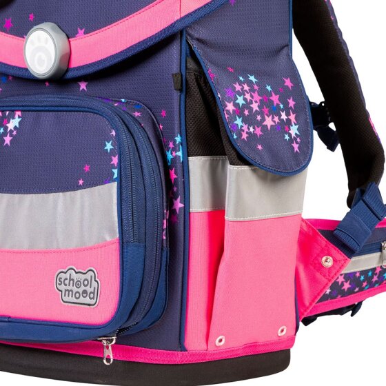 School-Mood Timeless Pro Juego de mochilas escolares 7 piezas