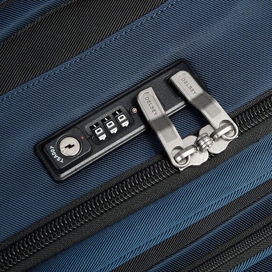 Delsey Paris Sky Max 2.0 4 ruedas Juego de maletas 3 piezas con pliegue de expansión