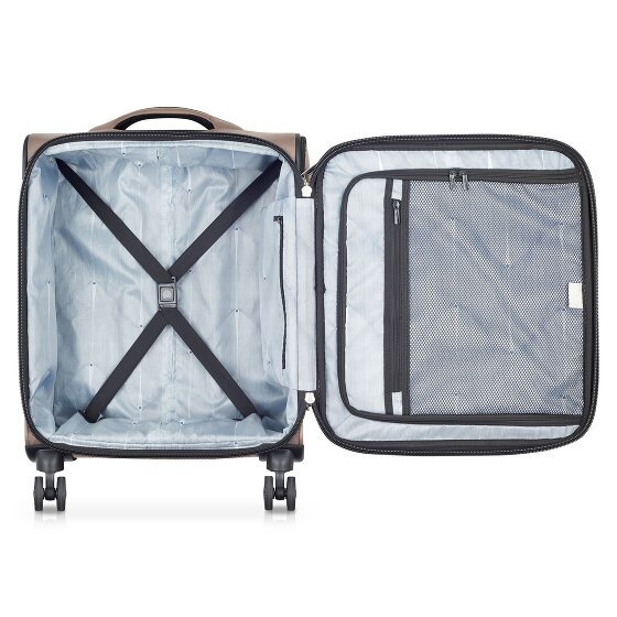 Delsey Paris Carro de cabina de 4 ruedas Sky Max 2.0 55 cm