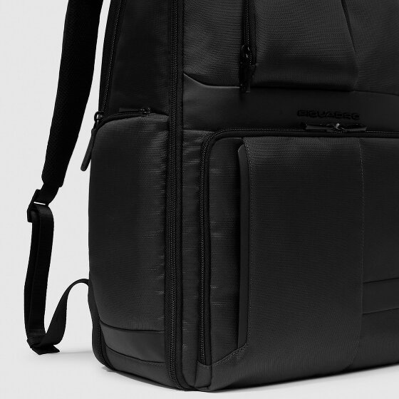 Piquadro W129 Mochila de viaje Compartimento para portátil de 46 cm con pliegue de expansión