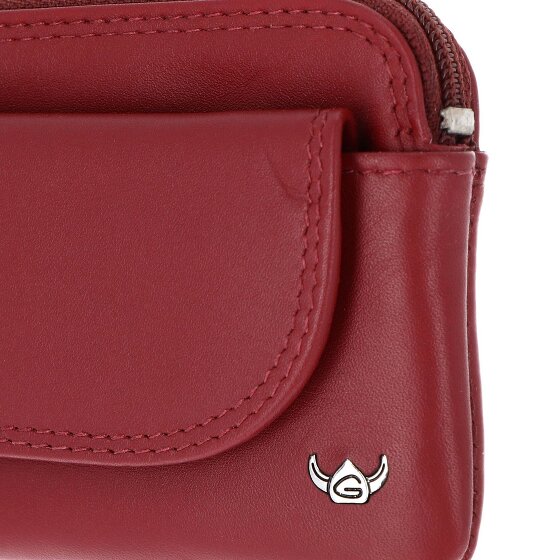 Golden Head Polo Cartera de llaves Piel natural 10.5 cm