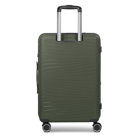 Franky Dallas 3.0 Trolley de 4 ruedas M 65 cm con plegado extensible