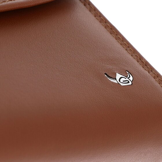 Golden Head Polo Cartera Bloqueo RFID Piel natural 12 cm