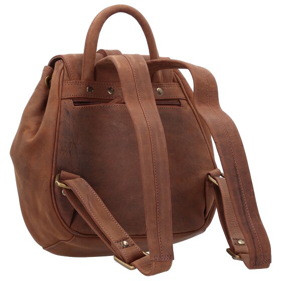 Greenland Nature Mochila Montenegro City de cuero RFID 25 cm