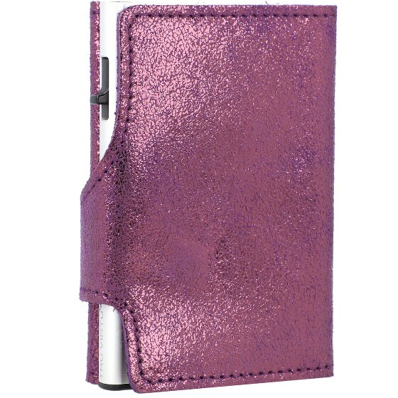 Tru Virtu Funda para tarjetas de crédito Click & Slide RFID Piel 6,5 cm