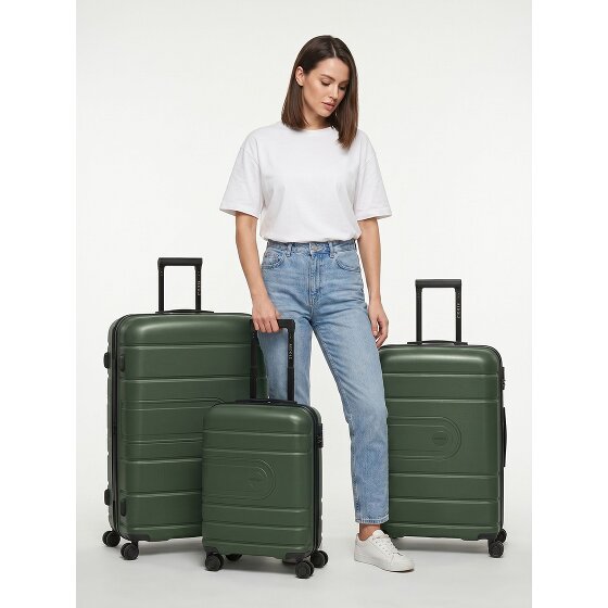 Redolz Essentials 11 4 ruedas Set de maletas 3 piezas Con fuelle expandible