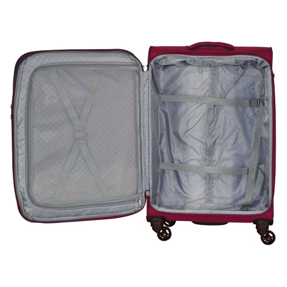 d&n Juego de maletas Travel Line 6400 de 2-4 rodillos 3pcs.