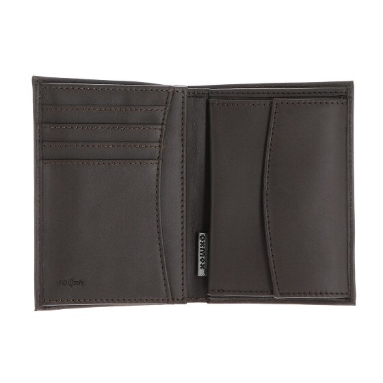 oxmox Leather Cartera Bloqueo RFID Piel natural 10 cm