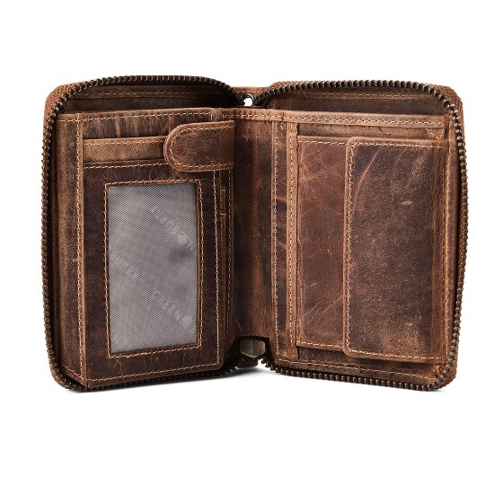 Greenburry Biker Cartera Piel 10 cm